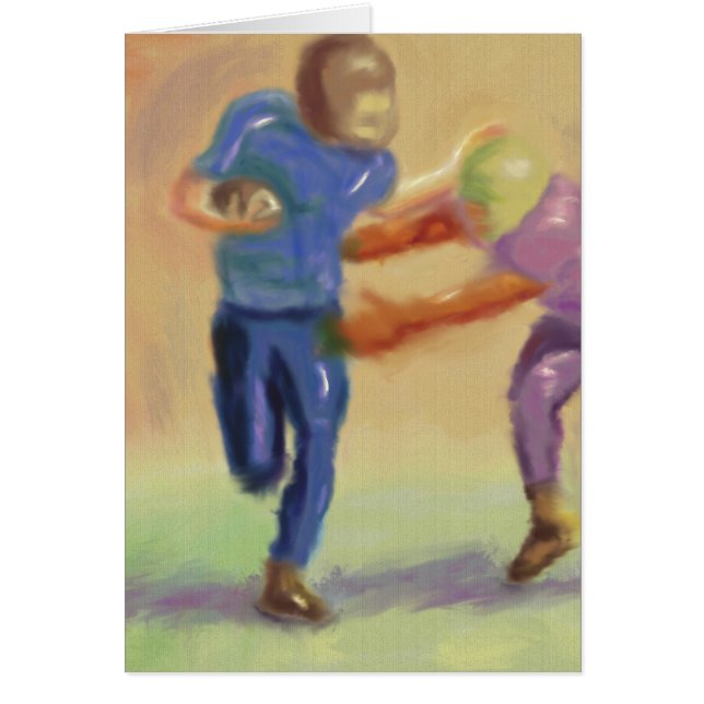 フットボールの対立 (正面)