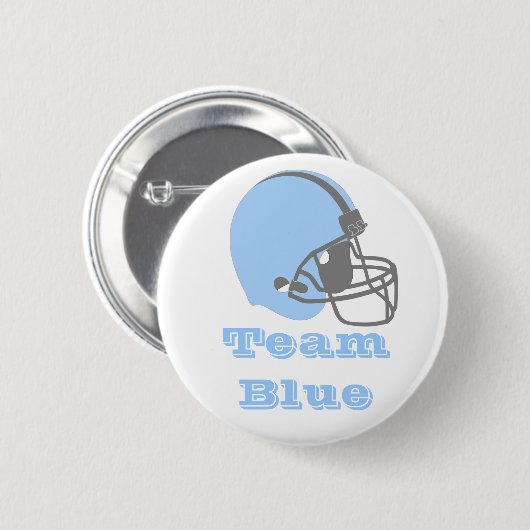 フットボールの性はピンを投げましたあなたの投票を明らかにします! 缶バッジ (正面&裏面)