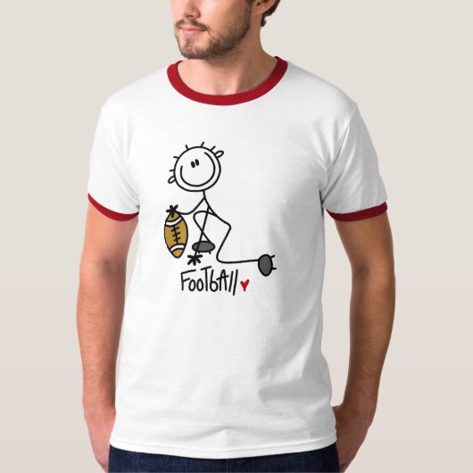 フットボールの愛のため Tシャツ (正面)