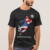 フットボールの愛国心 Tシャツ (正面)