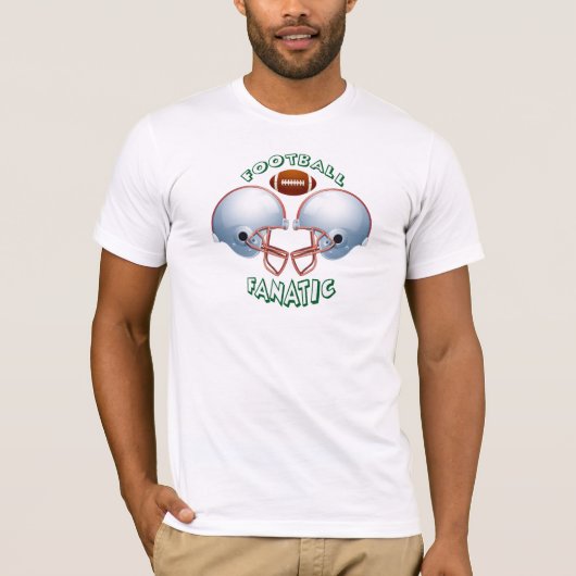 フットボールの熱狂者 Tシャツ (正面)