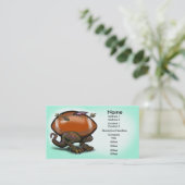 フットボールの獣 名刺 (スタンド正面)