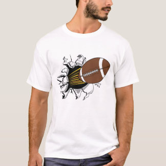 フットボールの破壊者のTシャツ Tシャツ