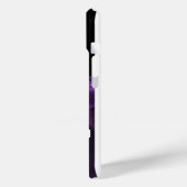 フットボールの紫色の煙 Case-Mate iPhoneケース (裏面 / 左)