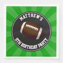 フットボールの誕生日パーティー