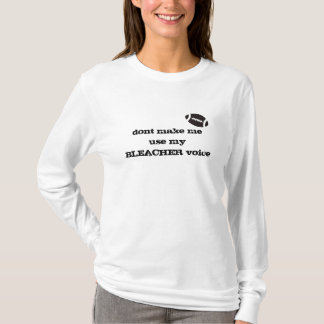 フットボールのbleacherの声 tシャツ
