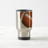 フットボールは星のコーチを演じる球のチームスポーツを遊ばします トラベルマグ (中央)