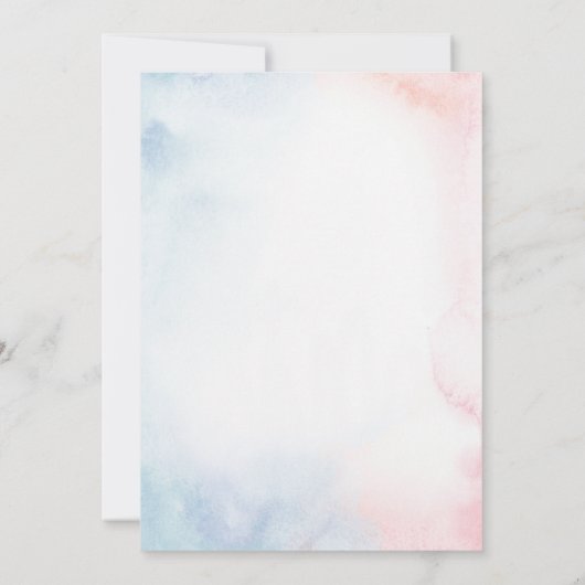 フットボールまたはボウジェンダーの表示 招待状 (裏面)