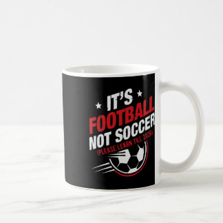 フットボールをサッカーと言うな (冗談まで教えて) コーヒーマグカップ