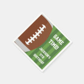 フットボールをテーマにしたナプキン | 紙パーティー商品 スタンダードカクテルナプキン (角)