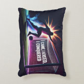 フットボールアクセント枕 アクセントクッション (正面(垂直))