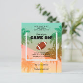 フットボールアップライツパームツリー招待状 (スタンド正面)