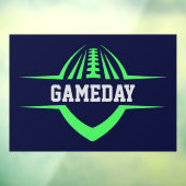 フットボールウィンドウの固定 ウィンドウサイン (シート3)