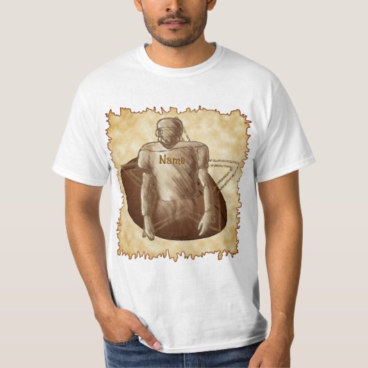 フットボールウォリアー Tシャツ (正面)