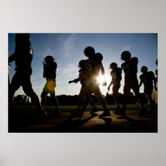 フットボールウォーク ポスター