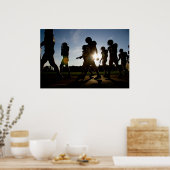 フットボールウォーク ポスター (キッチン)