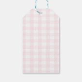 フットボールガール バースデーパーティー サンクスタグ ギフトタグ (裏面)