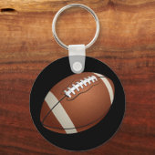 フットボールキーチェーンIDラベルお名前&番号 キーホルダー (裏面)