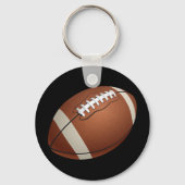 フットボールキーチェーンIDラベルお名前&番号 キーホルダー (裏面)