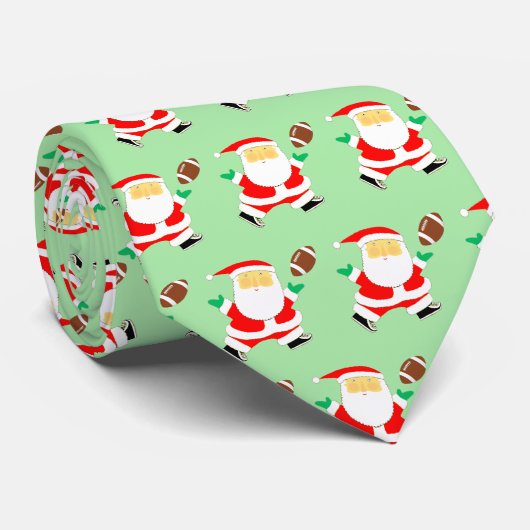 フットボールクリスマスノベルティ ネクタイ (ロール)