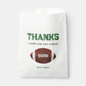 フットボールグディーバッグ-誕生日の好意 フェイバーバッグ (正面)