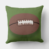 フットボールグラフィック装飾用クッション クッション (裏面)