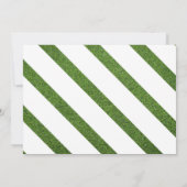 フットボールゲーム誕生日フォト招待状ホワイト 招待状 (裏面)