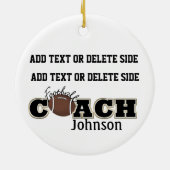 フットボールコーチ – SRF セラミックオーナメント (裏面)
