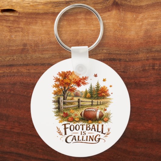 フットボールコーリング キーホルダー (正面)
