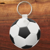 フットボールサッカーボール キーホルダー (正面)
