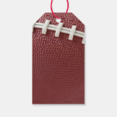 フットボールサンキューユーメッセージカード ギフトタグ (裏面)