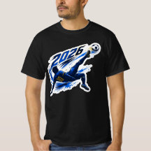 フットボールジャージースタイルのシルエットスポーツメンズTシャツ