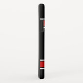 フットボールジャージーノベルティパーソナライズされた名 Case-Mate iPhoneケース (裏面/右)