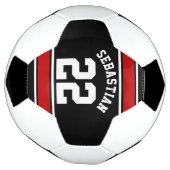 フットボールジャージーノベルティ パーソナライズされた サッカーボール (回転)