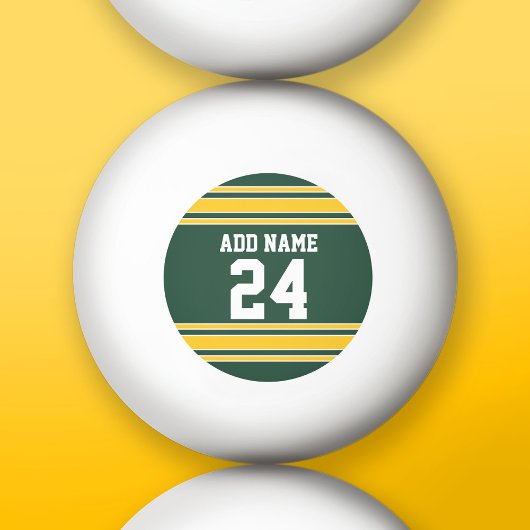 フットボールジャージー名前をカスタムする番号 卓球ボール