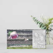 フットボールスタジアム季節のごあいさつフォトカード シーズンカード (スタンド正面)