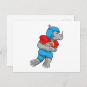 フットボールスポーツのサイ ポストカード (正面/裏面)