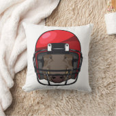 フットボールスポーツの猪 クッション (ブランケット)