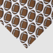 フットボールスポーツブラウンホワイトチームギフト 薄葉紙 (詳細)