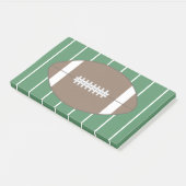 フットボールスポーツ投稿Itノートメモ帳ギフト ポストイット (アングル)