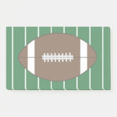 フットボールスポーツ投稿Itノートメモ帳ギフト ポストイット (正面)