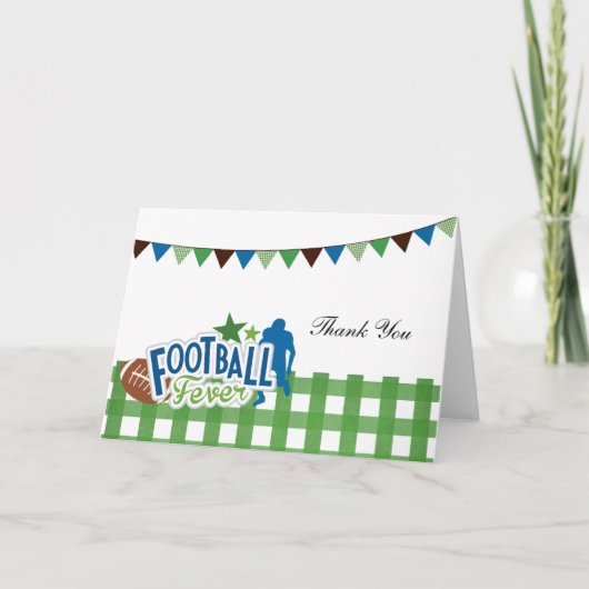 フットボールタイム サンキューカード (正面)