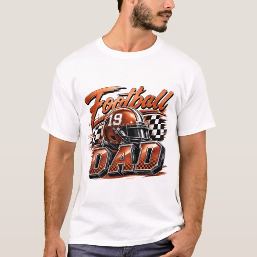 フットボールダッド Tシャツ (正面)