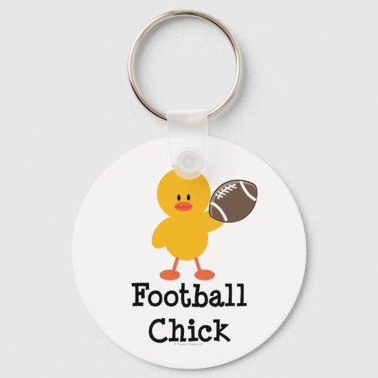 フットボールチックキーチェーン キーホルダー (正面)