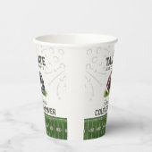 フットボールテールゲート祝&カップルシャワー 紙コップ (左)