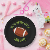 フットボールテールゲート紙プレート ペーパープレート (パーティー)