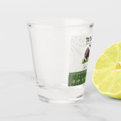 フットボールテールゲート＆セレブレートカップルシャワー ショットグラス (左)