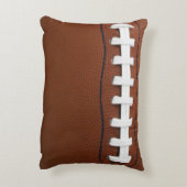 フットボールデザインアクセント枕 アクセントクッション (裏面(縦))