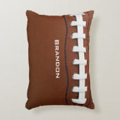 フットボールデザインアクセント枕 アクセントクッション (正面(垂直))