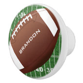 フットボールデザインセラミックプルまたはノブ セラミックノブ (右)